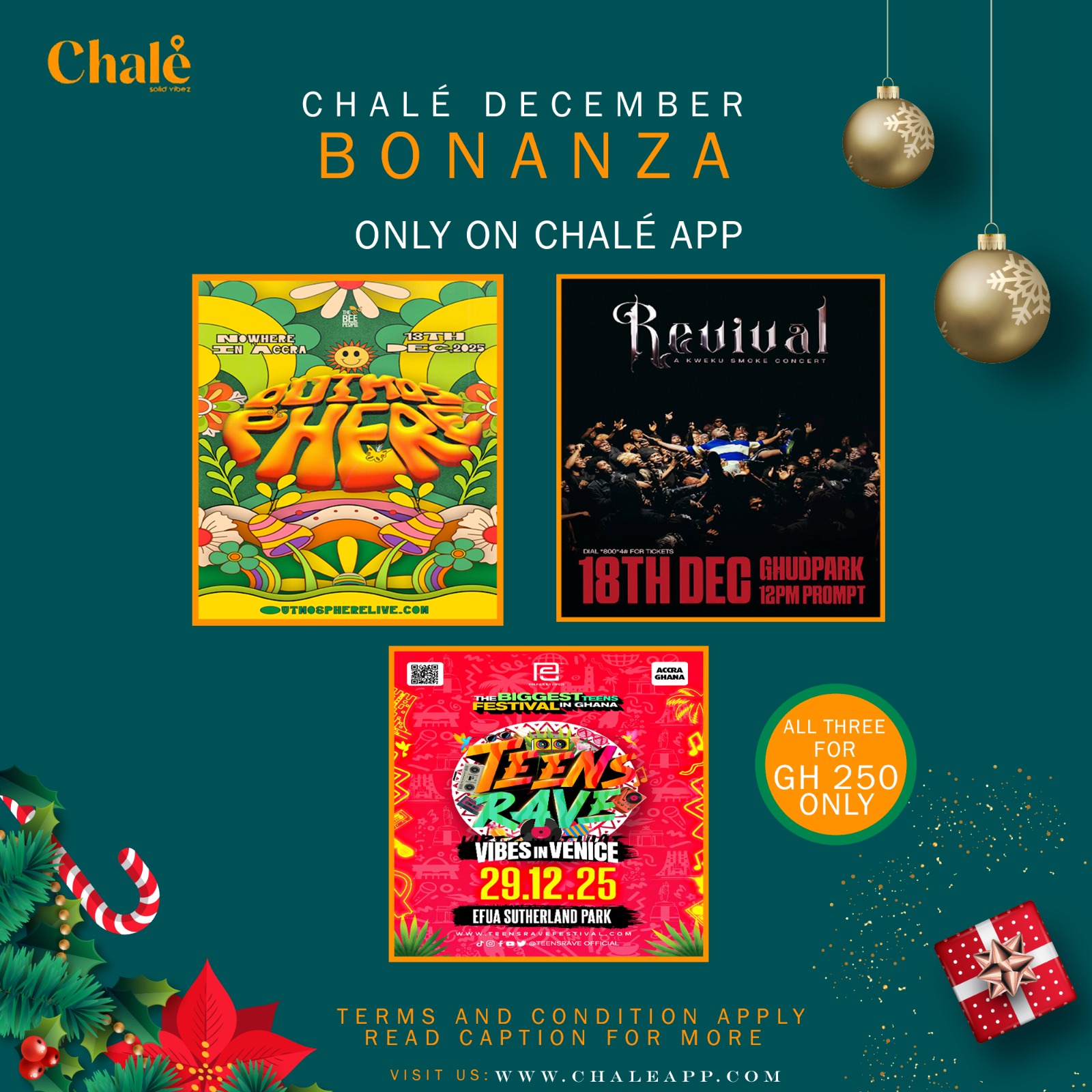 Chale 3 in one package 2