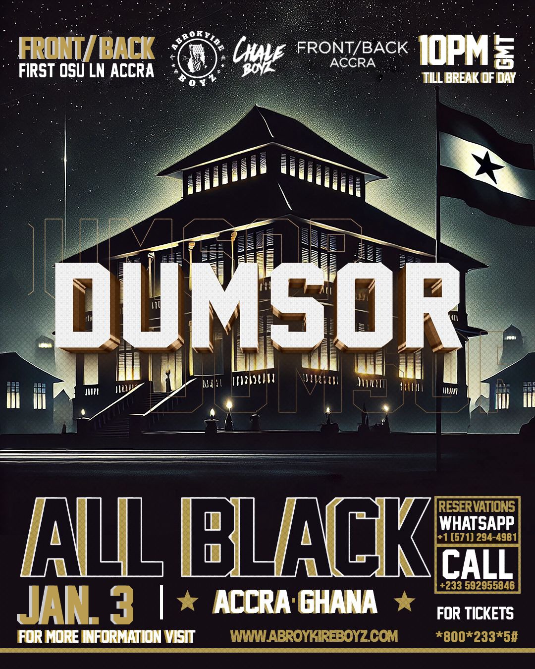 Dumsor All Black