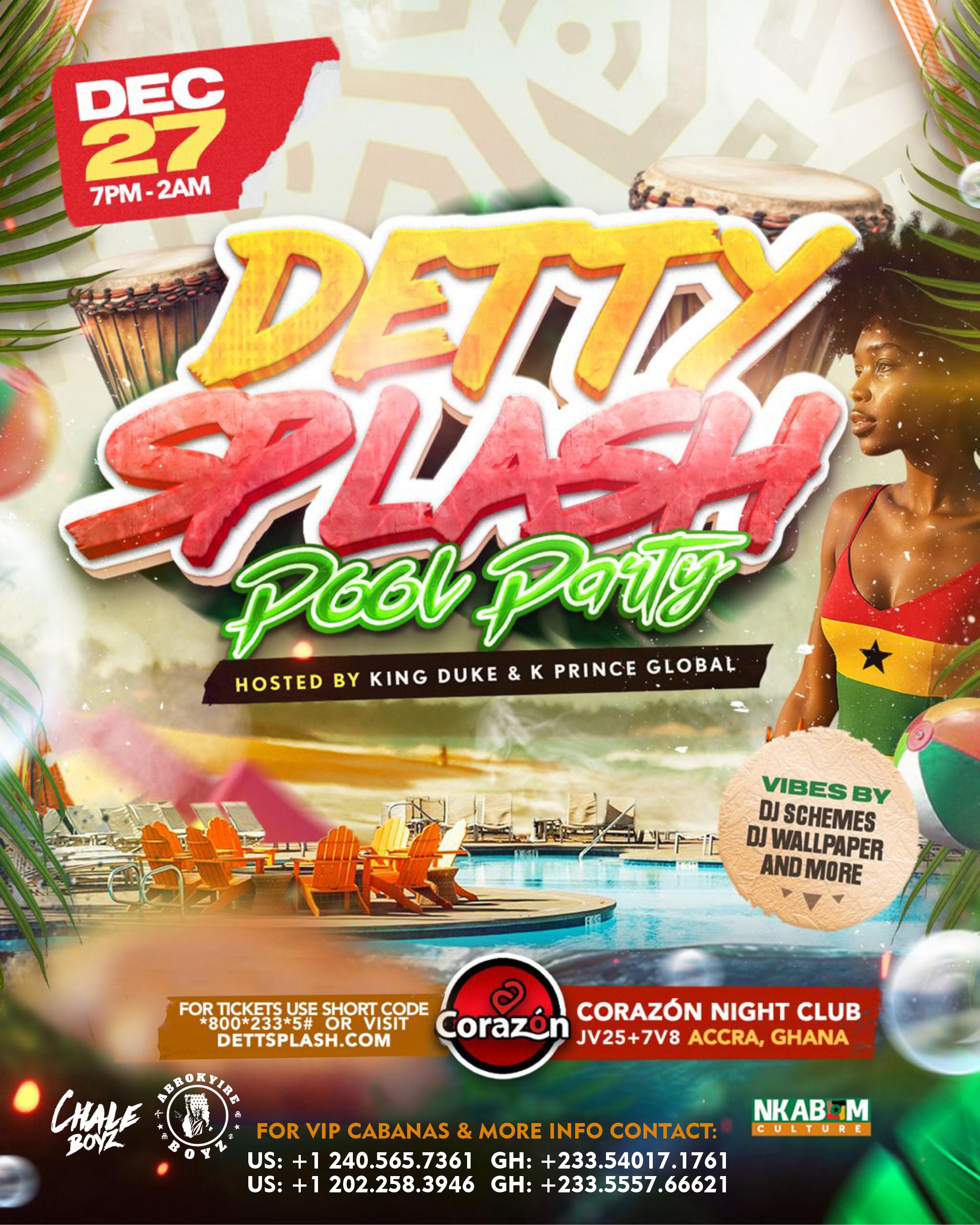 Detty Splash GH