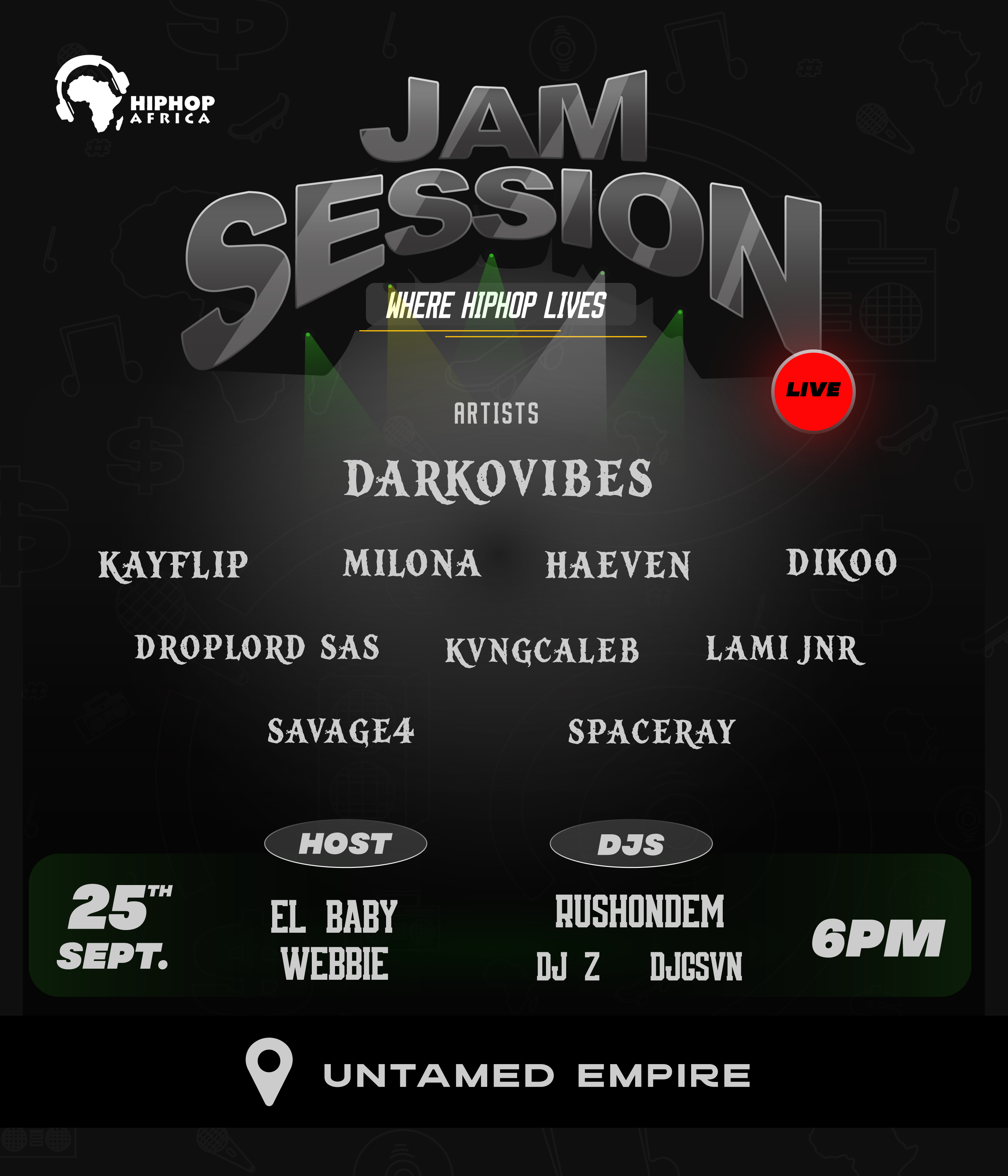 Hiphop Africa JAM Session