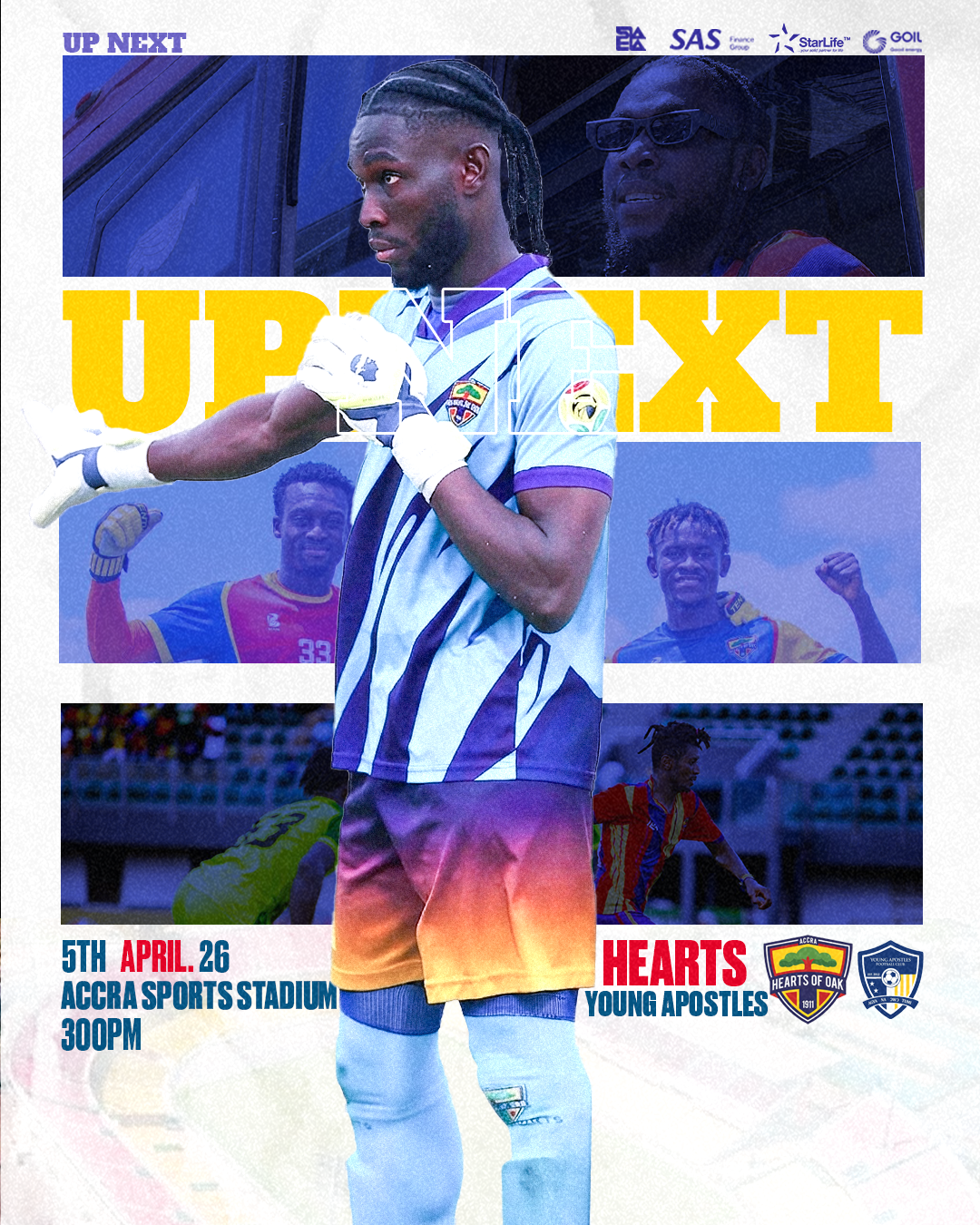 Accra Hearts of Oak vs Young Apostles FC