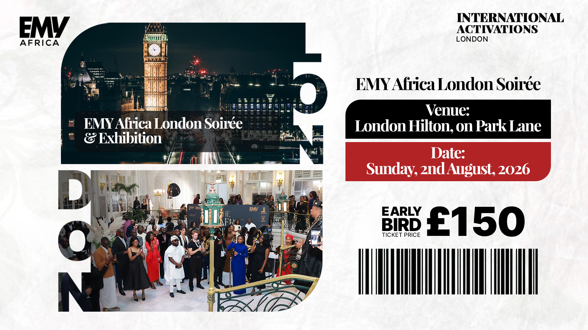 EMY Africa London Soirée