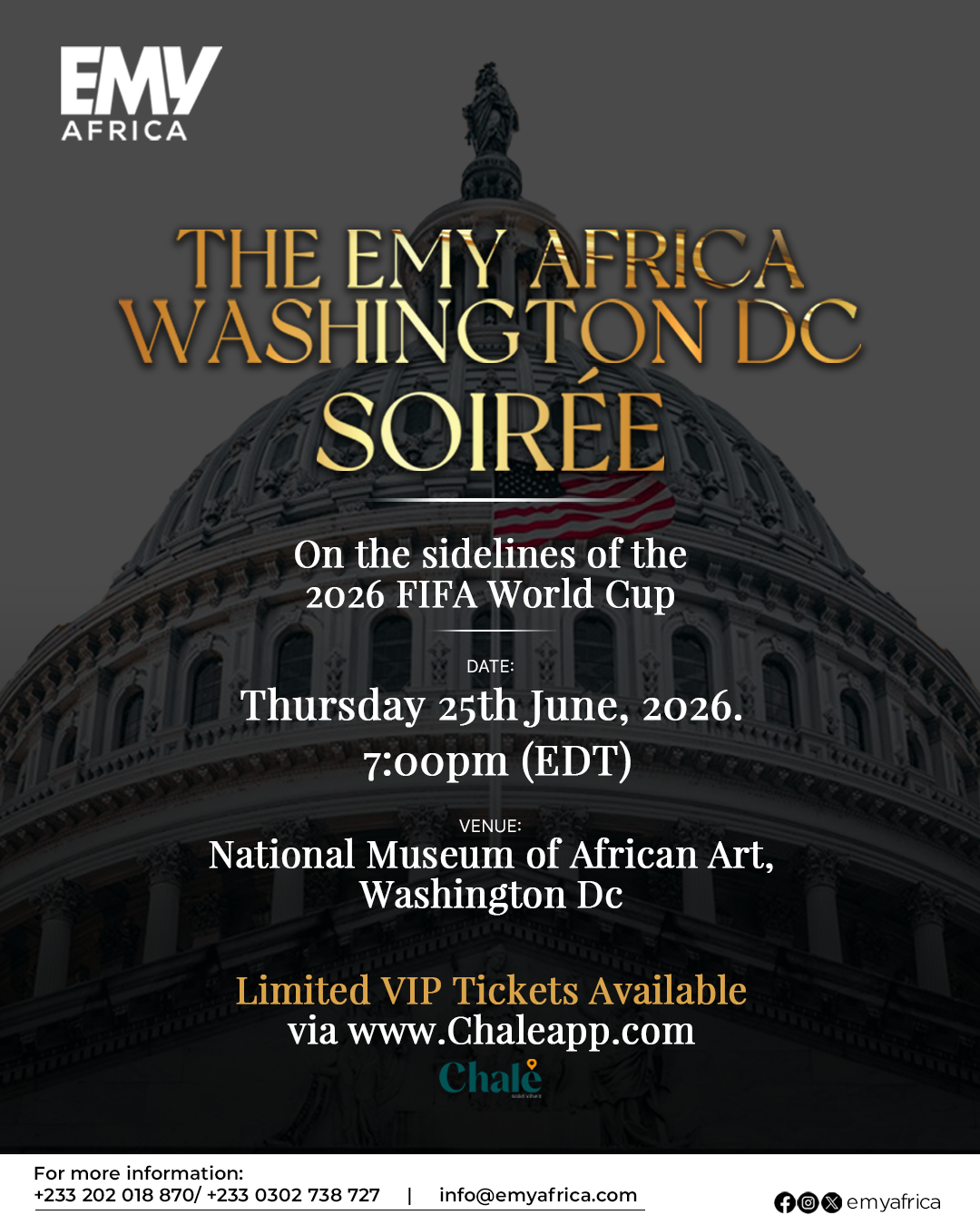 EMY Africa Washington DC Soiree