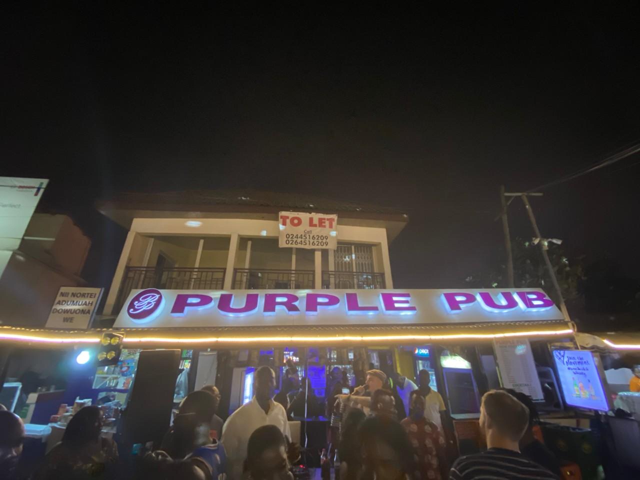 Purple pub