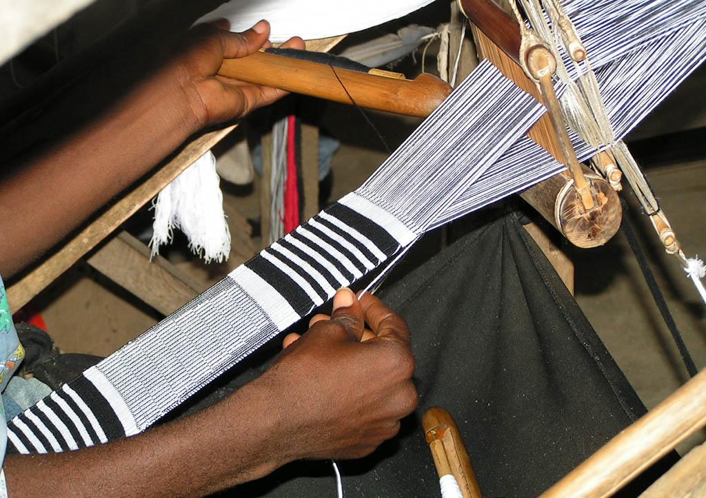 Image of Bonwire Kente Weaving Town