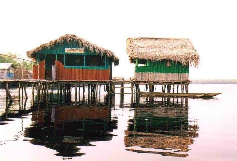 Image of Nzulezu Stilt Village